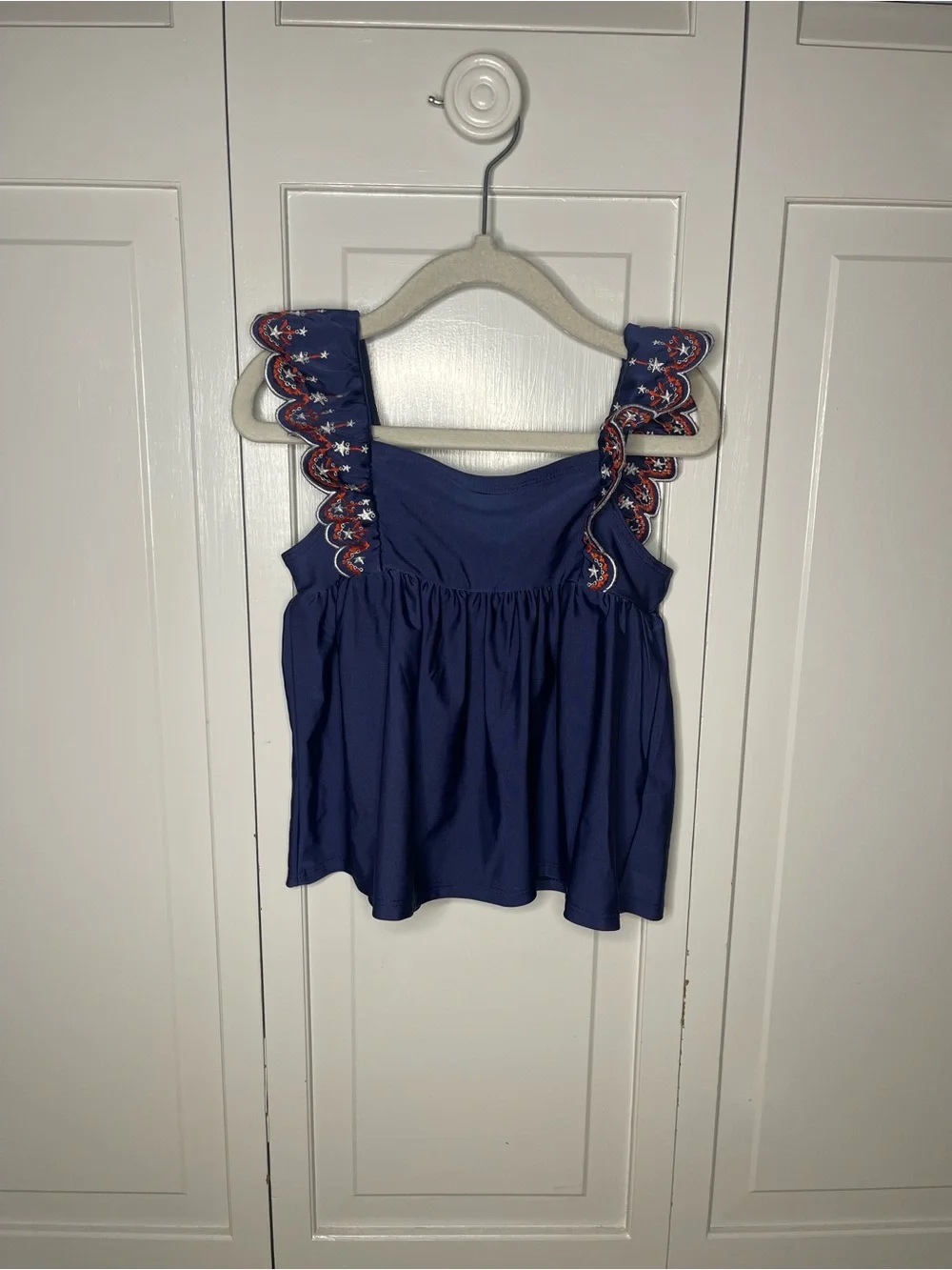 Cat & Jack Patriotic Navy Toddler Swim Top